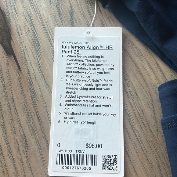 LULULEMON ALIGN LEGGINGS - Picture 2 of 3